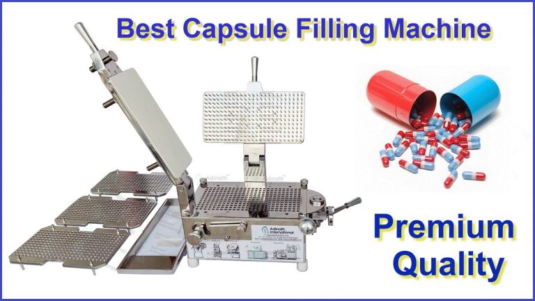 semi automatic capsule filling machine