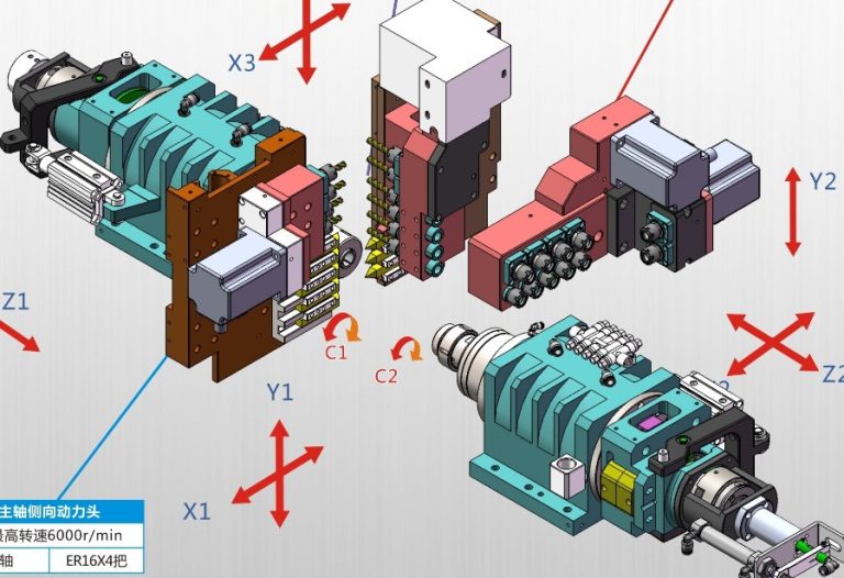 swiss lathe machine